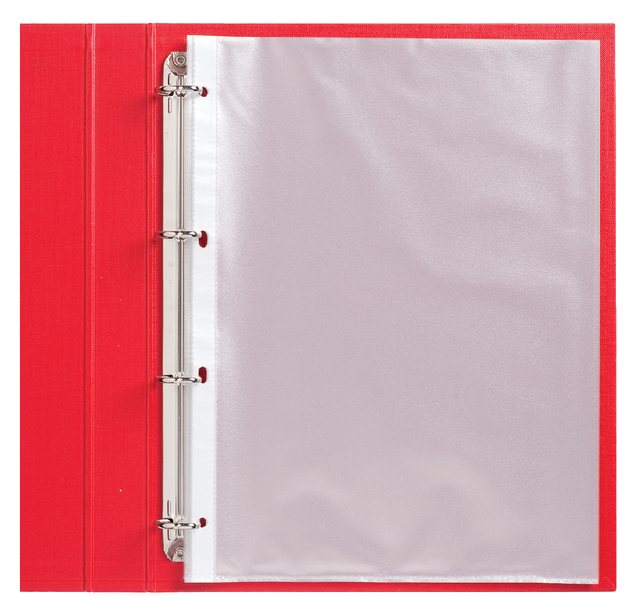 Showtas Quantore A4 4-gaats PP 0.08mm nerf 100 stuks afbeelding