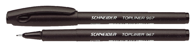 Fineliner Schneider 967 0.4mm zwart afbeelding