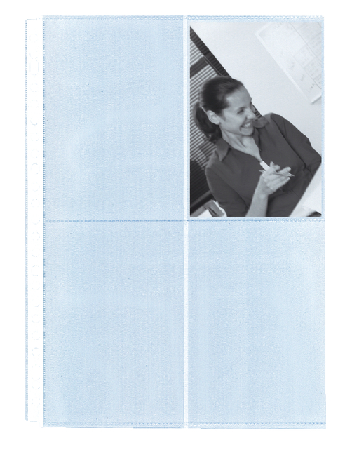Fototas Kangaro 23R A4 10x15cm PP verticaal generd 10 stuks afbeelding
