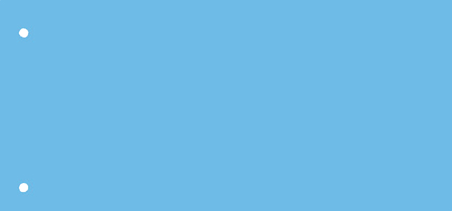 Scheidingsstrook Qbasic 240x105mm 50 stuks blauw afbeelding