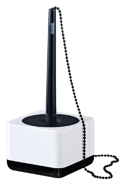 Baliebalpen Han iLine met ketting en standaard medium wit afbeelding