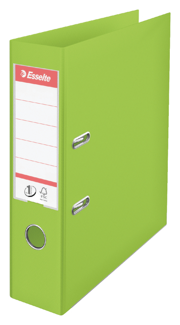 Ordner Esselte Vivida No.1 75mm PP A4 groen afbeelding