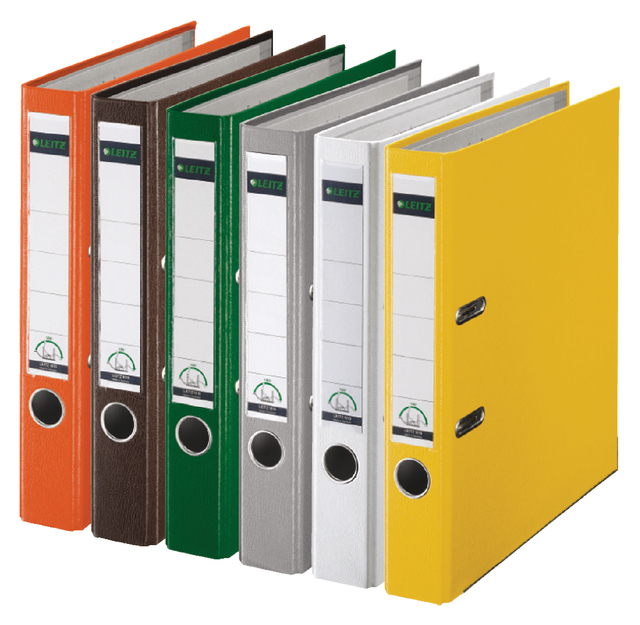 Ordner Leitz 1015 180° 52mm PP A4 grijs — Foto 2 van 2