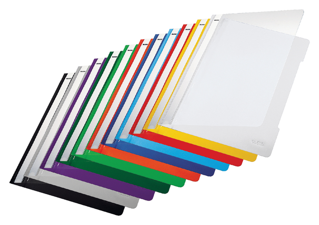 Snelhechter Leitz Standaard A4 gerecycled PP blauw — Foto 2 van 2
