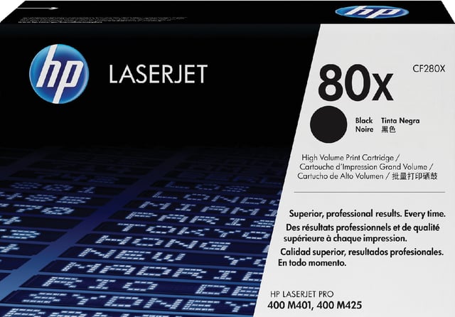 Tonercartridge HP CF280X 80X zwart afbeelding