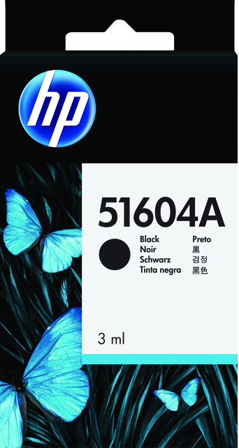 Inktcartridge HP 51604A zwart afbeelding