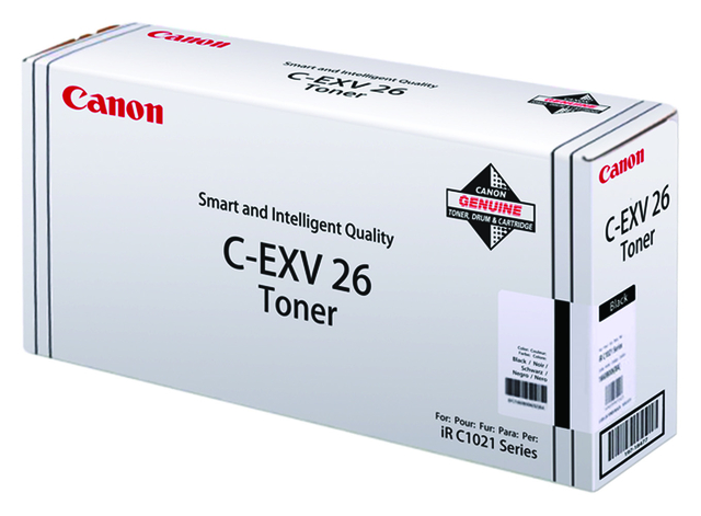 Tonercartridge Canon C-EXV 26 zwart afbeelding