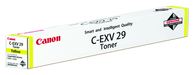 Tonercartridge Canon C-EXV 29 geel afbeelding