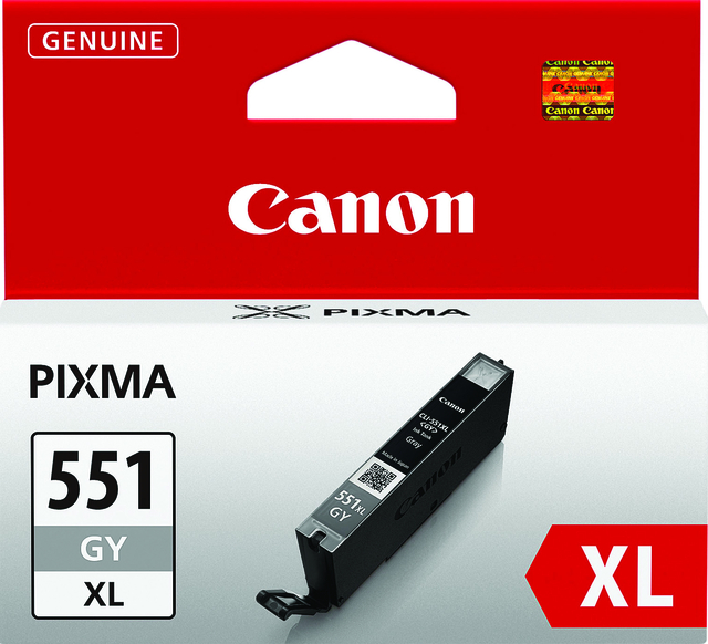 Inktcartridge Canon CLI-551XL grijs afbeelding