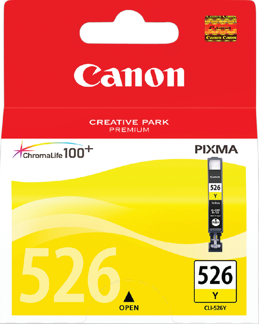 Inktcartridge Canon CLI-526 geel afbeelding