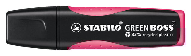 Markeerstift STABILO GREEN BOSS 6070/56 roze afbeelding