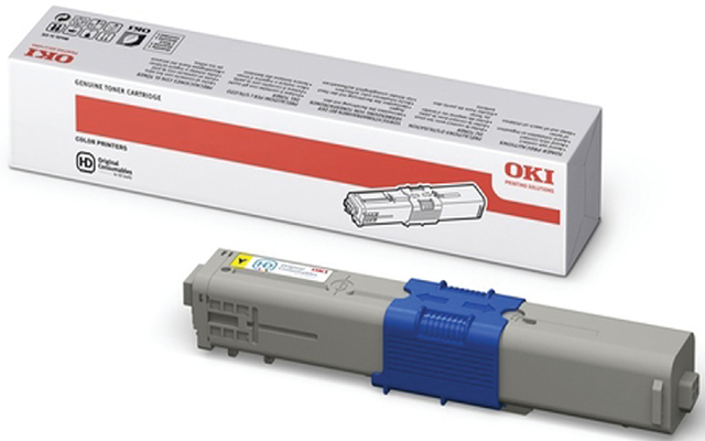 Toner Oki 44469722 geel afbeelding