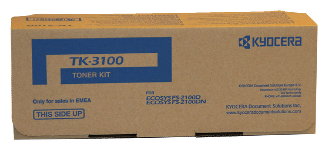 Toner Kyocera TK-3100K zwart afbeelding