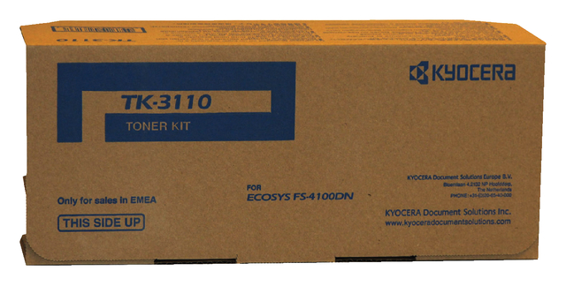 Toner Kyocera TK-3110K zwart afbeelding