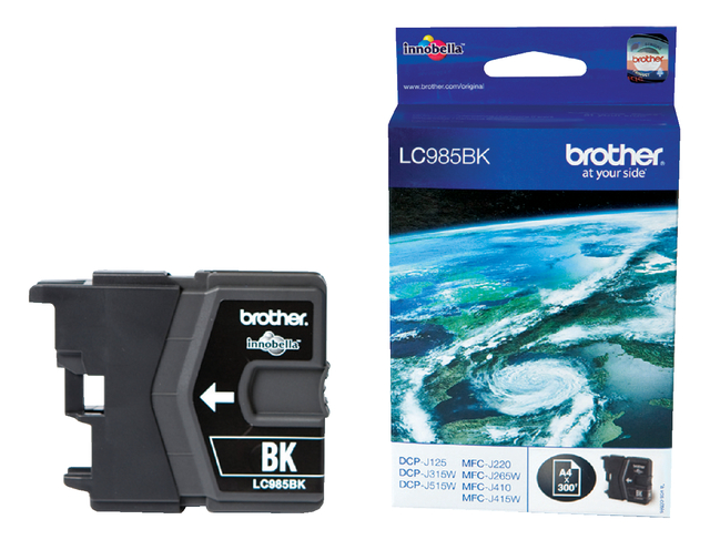 Inktcartridge Brother LC-985BK zwart afbeelding