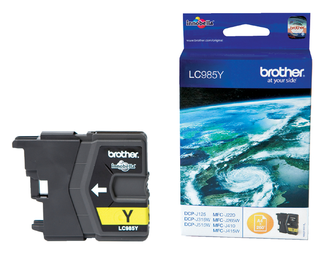 Inktcartridge Brother LC-985Y geel afbeelding