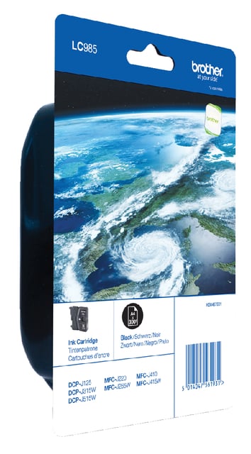 Inktcartridge Brother LC-985BK zwart afbeelding