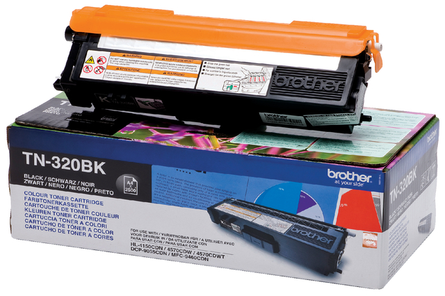 Toner Brother TN-320BK zwart afbeelding