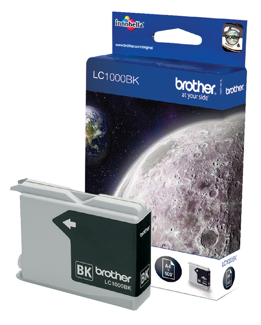 Inktcartridge Brother LC-1000BK zwart afbeelding