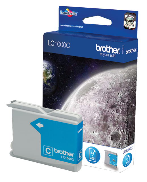 Inktcartridge Brother LC-1000C blauw afbeelding
