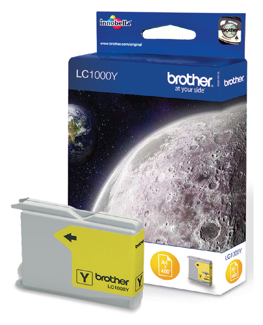Inktcartridge Brother LC-1000Y geel afbeelding
