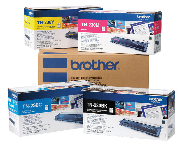 Toner Brother TN-230Y geel — Foto 2 van 2