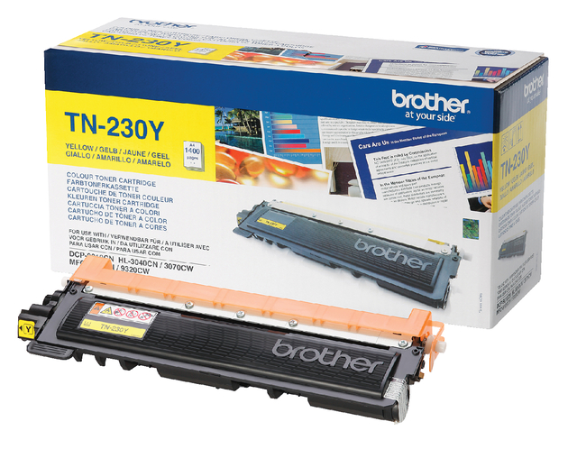 Toner Brother TN-230Y geel afbeelding