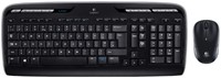 Toetsenbord Logitech MK330 Qwerty +muis zwart