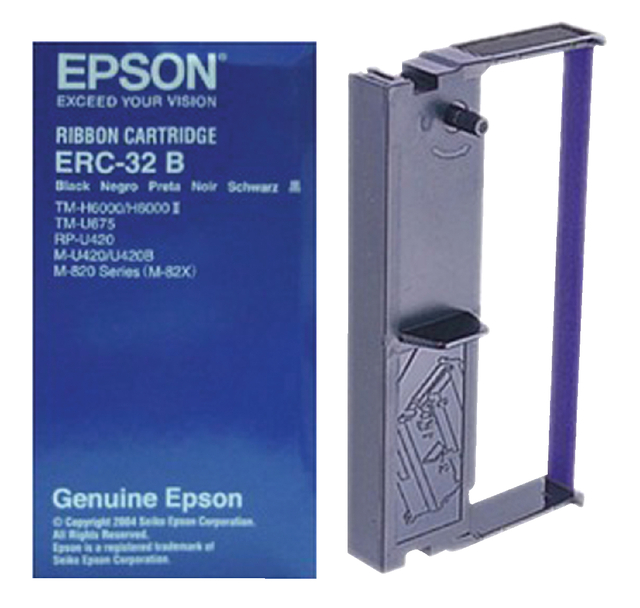 Lint Epson S015371 voor ERC-32B nylon zwart afbeelding