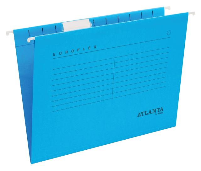 Hangmap Djois Euroflex recycled A4 V-bodem blauw 25 stuks afbeelding