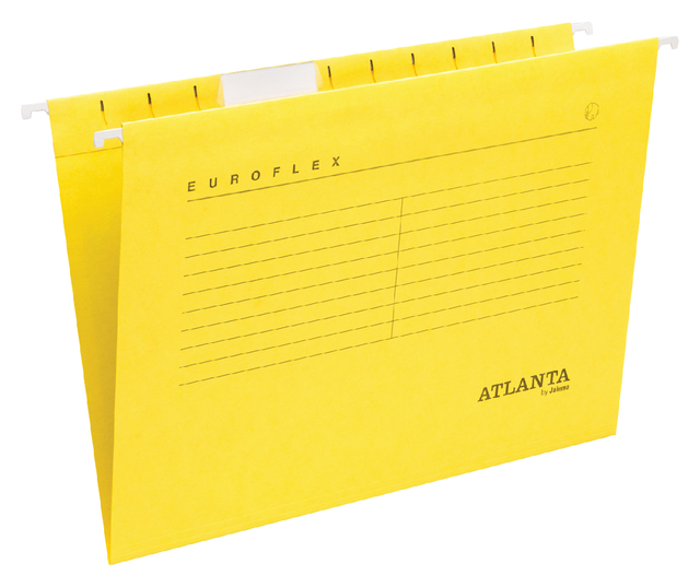 Hangmap Djois Euroflex recycled A4 V-bodem geel afbeelding