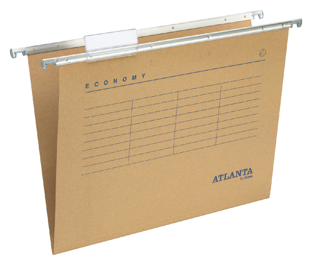 Hangmap Djois Economy recycled folio V-bodem bruin afbeelding