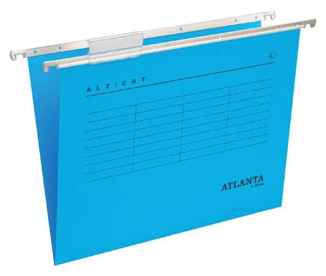 Hangmap Djois Alzicht folio frontaal recycled V-bodem blauw afbeelding