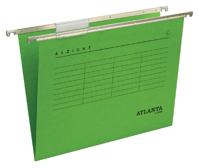 Hangmap Djois Alzicht folio frontaal recycled V-bodem groen afbeelding
