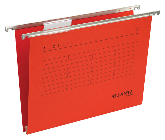 Hangmap Djois Alzicht folio frontaal recycled U-bodem rood afbeelding