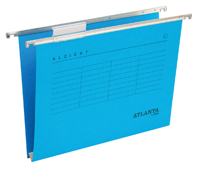 Hangmap Djois Alzicht A4 frontaal recycled U-bodem blauw afbeelding