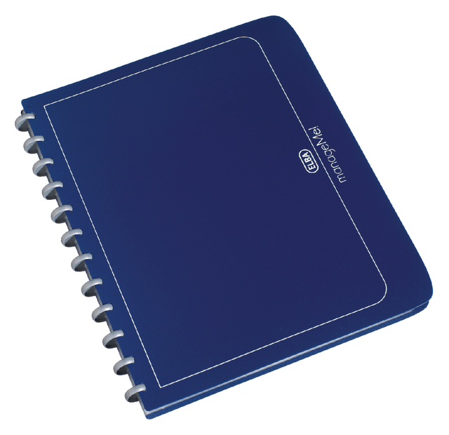Showalbum Elba Vario-Zipp A4 25-tassen donkerblauw afbeelding
