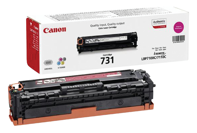 Tonercartridge Canon 731 rood afbeelding