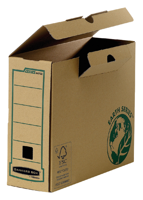 Archiefdoos Bankers Box Earth A4 100mm bruin — Foto 2 van 2