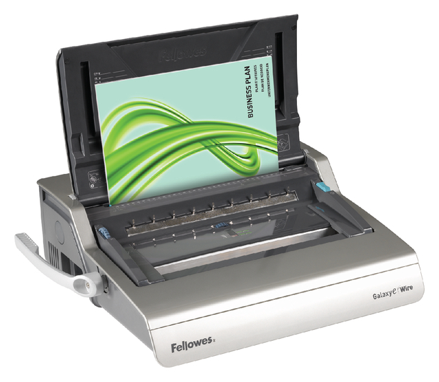 Inbindmachine Fellowes Galaxy-E wire 34-gaats elektrisch afbeelding