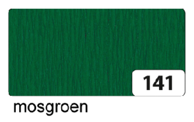 Crêpepapier Folia 250x50cm nr141 mosgroen afbeelding