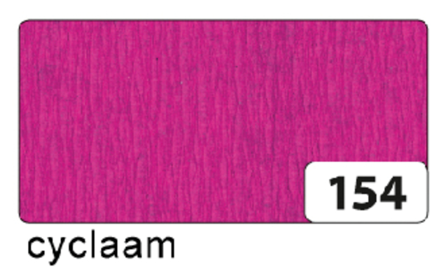 Crêpepapier Folia 250x50cm nr154 cyclaam afbeelding