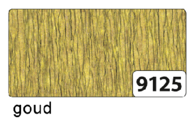 Crêpepapier Folia 250x50cm nr9125 goud afbeelding