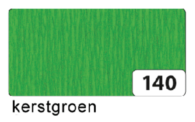 Crêpepapier Folia 250x50cm nr140 kerstgroen afbeelding