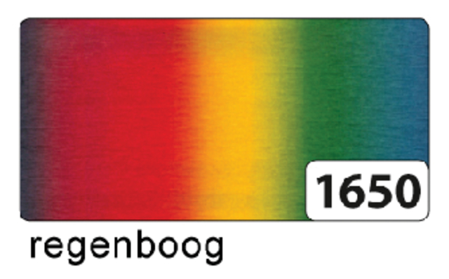 Fotokarton Folia 2-zijdig 50x70cm 300gr regenboog afbeelding