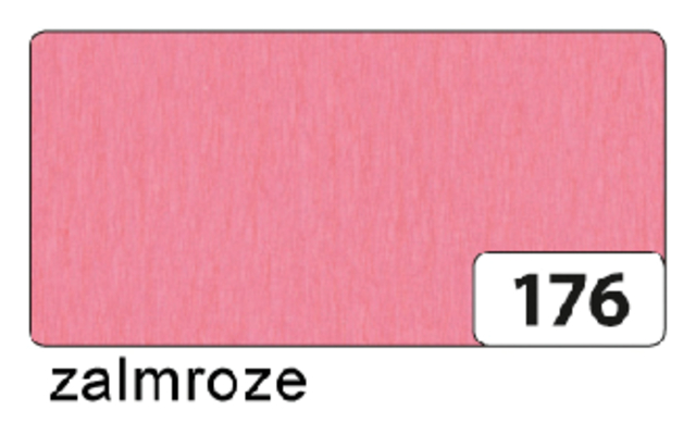 Crêpepapier Folia 250x50cm nr176 zalmroze afbeelding