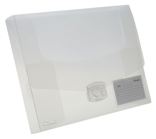 Elastobox Rexel ice A4+ 40mm transparant afbeelding