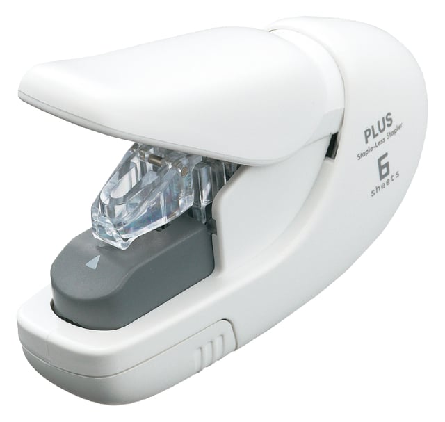 Nietmachine Plus nieten zonder nietjes wit afbeelding