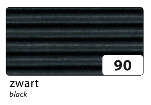 Golfkarton Folia E-golf 50x70cm 250gr nr90 zwart afbeelding
