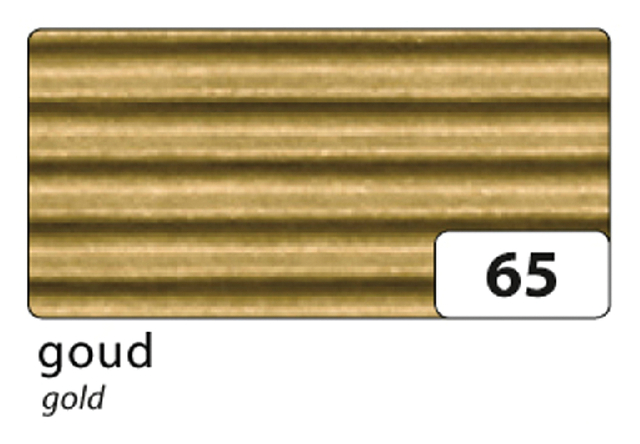 Golfkarton Folia E-golf 50x70cm 250gr nr65 goud afbeelding